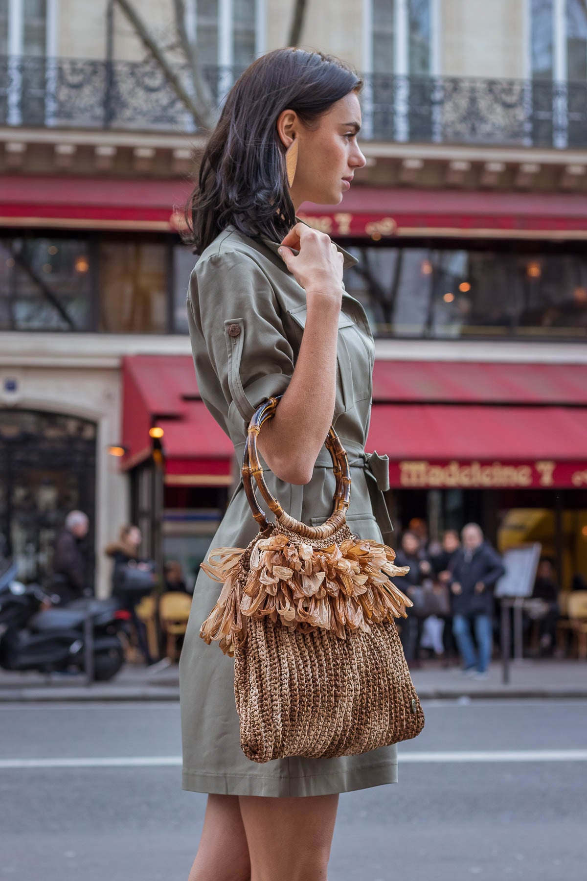 Juliette Raffia Crochet Tote Bag - Miss Polyplexi