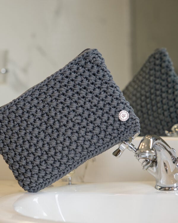 Miss Polyplexi Aurelia Grey Pouch