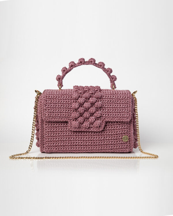 Miss Polyplexi Alma Dusty Pink Shoulder Cross-body Bag