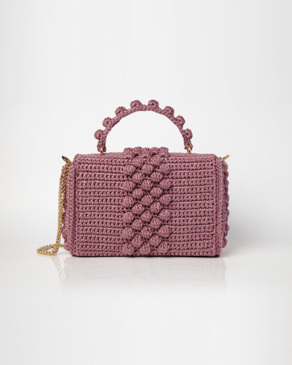 Miss Polyplexi Alma Dusty Pink Shoulder Cross-body Bag