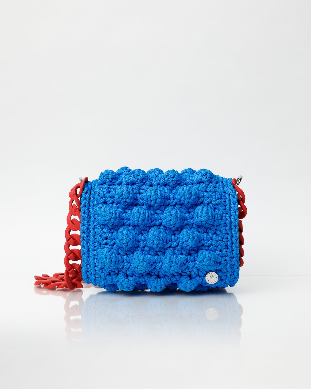 Miss Polyplexi Micro Ossian Blue Shoulder Bag