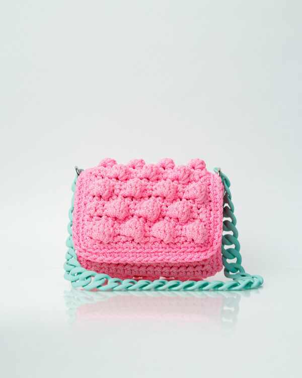 Miss Polyplexi Micro Ossian Pink Shoulder Bag