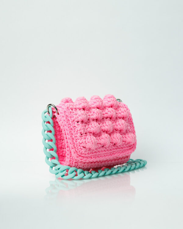 Miss Polyplexi Micro Ossian Pink Shoulder Bag