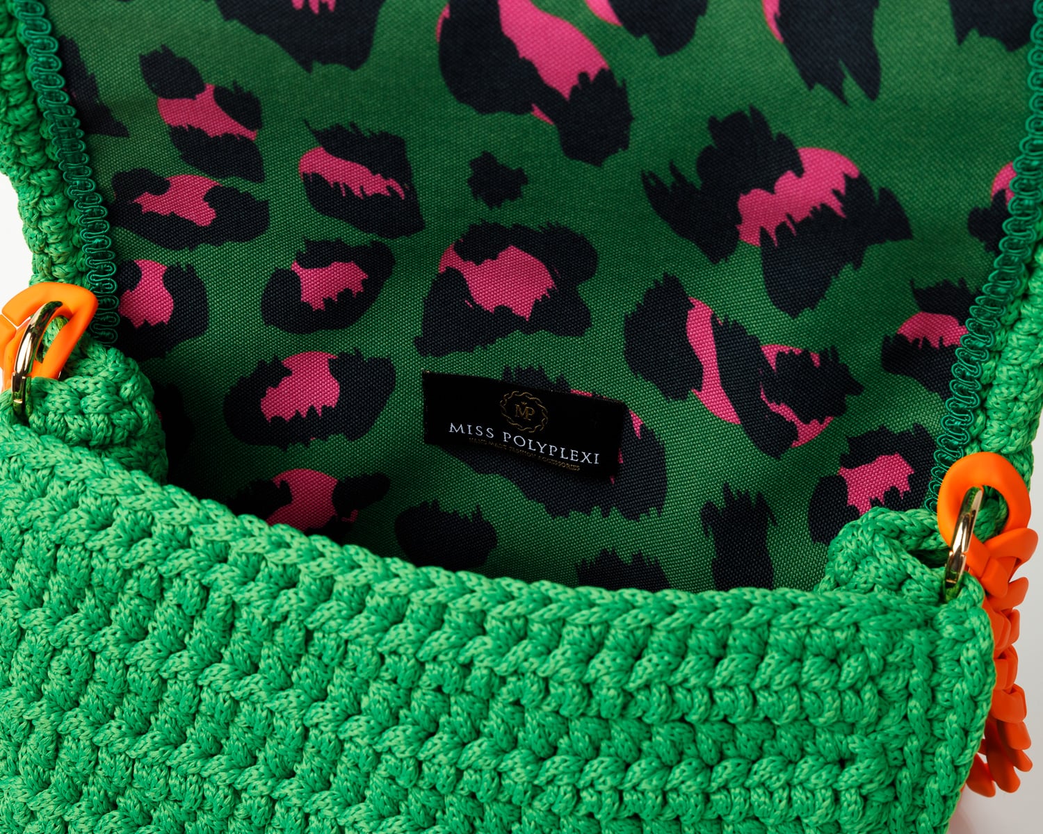 Miss Polyplexi Ossian Green Shoulder Bag
