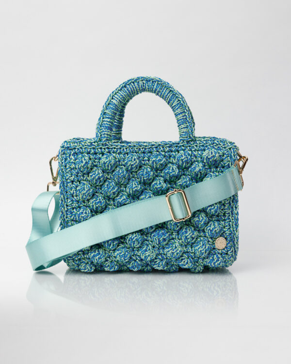 Miss Polyplexi Riviera Multicolour Aqua Cross-body Bag