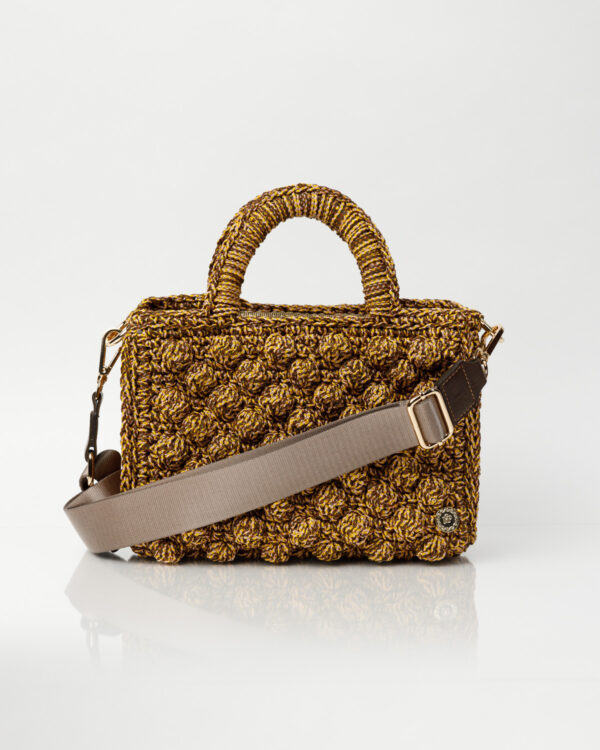 Miss Polyplexi Riviera Multicolour Brown Cross-body Bag