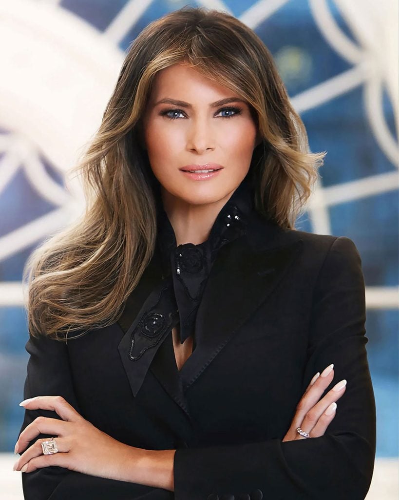 Vogue Criticizes Melania Trump for Her Portrait as First Lady