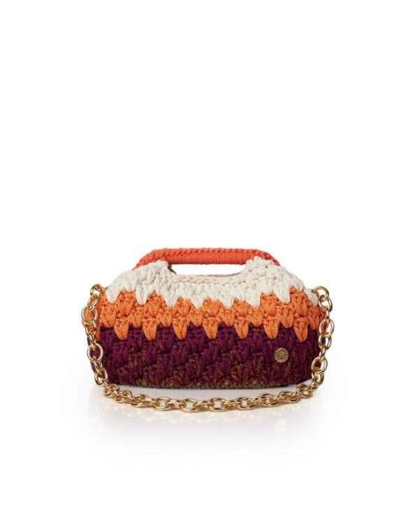 Miss Polyplexi Nerida Multicolor Crochet Shoulder Bag