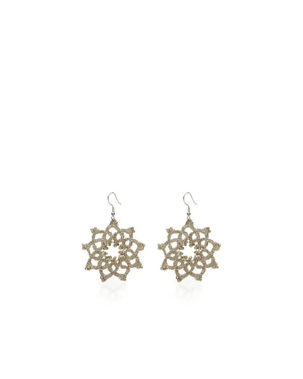 Miss Polyplexi Astra Handmade Silver Earrings