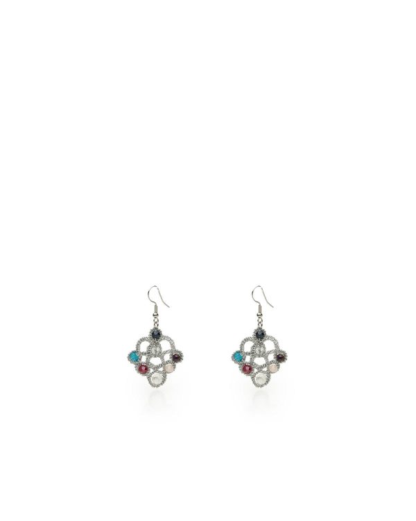 Miss Polyplexi Kori Handmade Silver Earrings