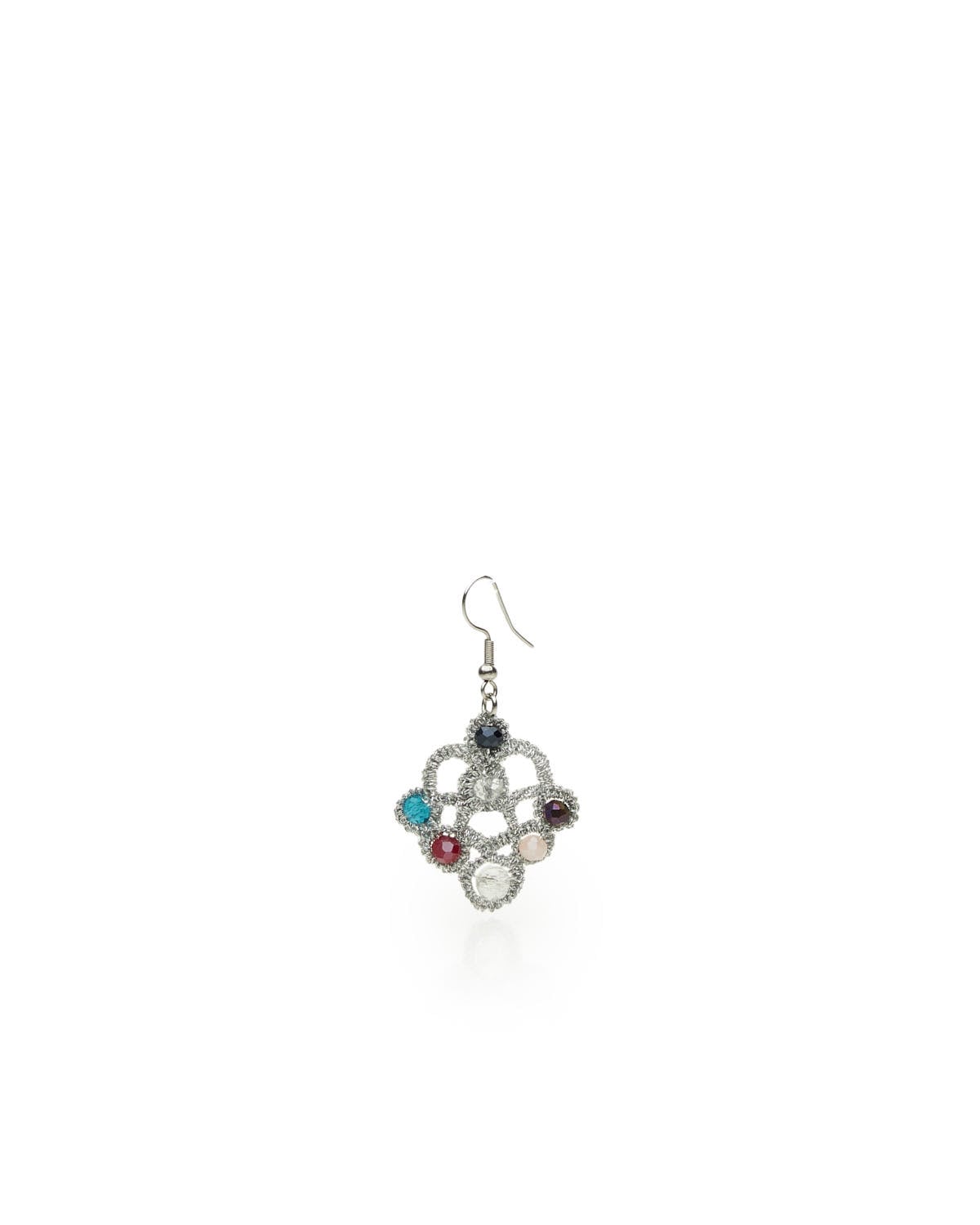 Miss Polyplexi Kori Handmade Silver Earrings