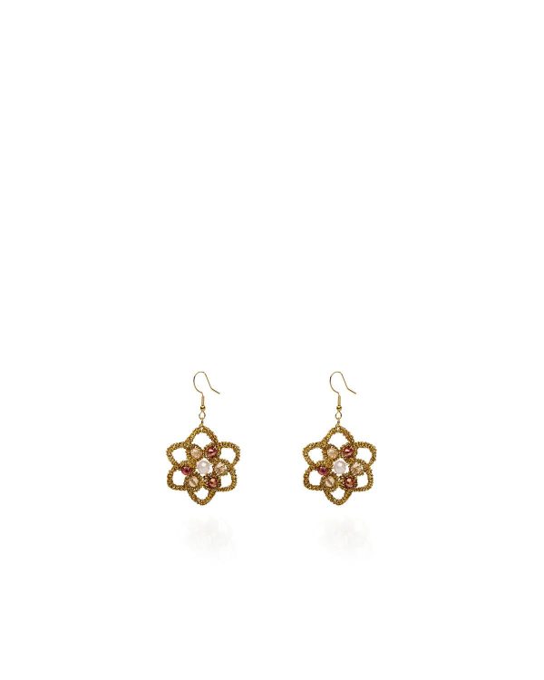 Miss Polyplexi Phaedra Handmade Gold Earrings