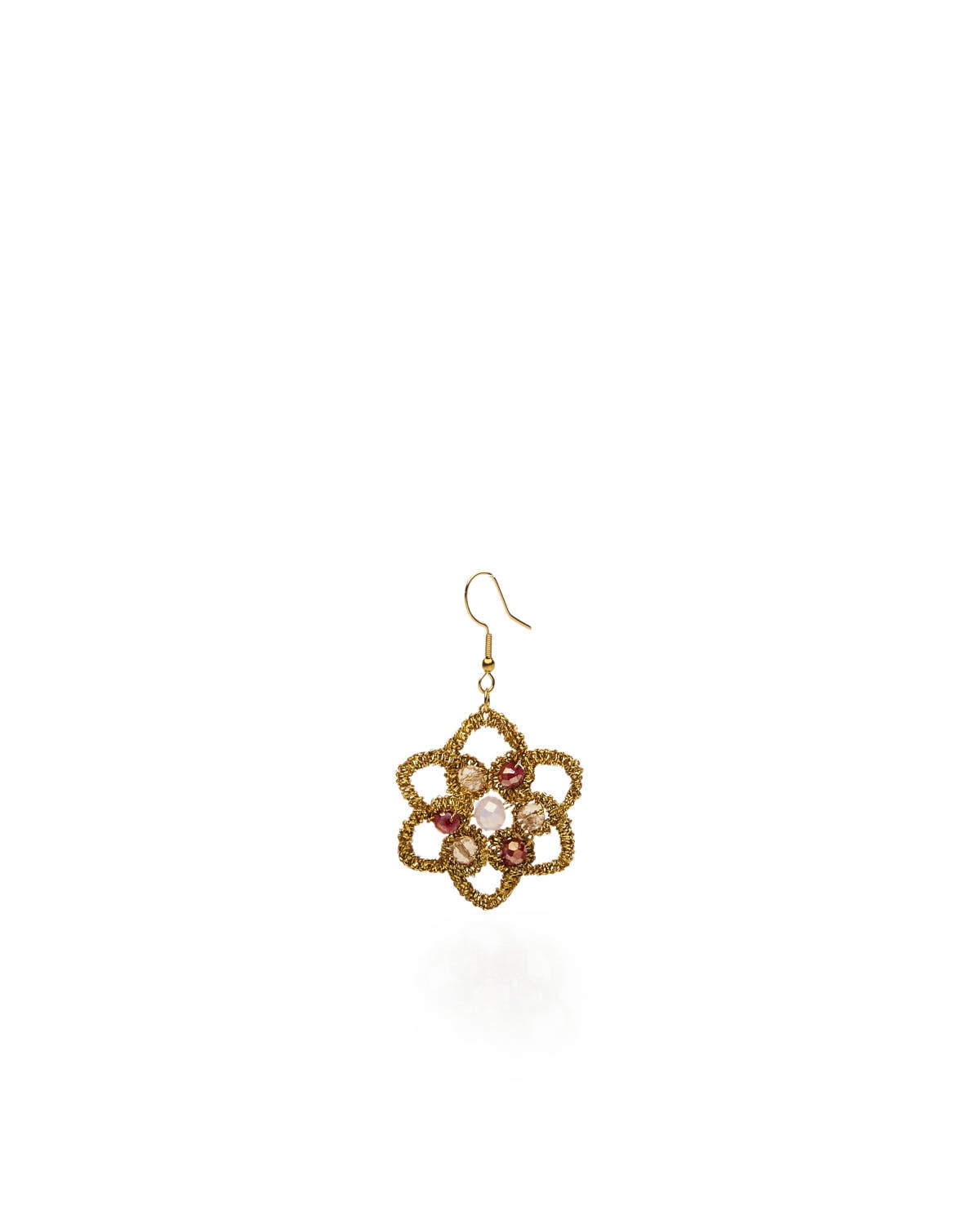 Miss Polyplexi Phaedra Handmade Gold Earrings